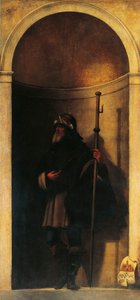 St. Sinibald, Dekoration der Orgelklappe, ca. 1509