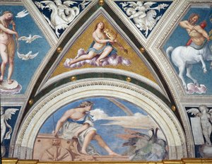 Die Loggia der Galatea (Detail) von Sebastiano del Piombo