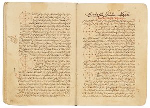 Ein Kompendium von Abhandlungen über Astronomie und Mathematik von Nasir Al-Din Muhammad bin Al-Hasan Al-Tusi von Seljuq Dynasty