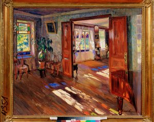 In einem Haus von Sergei Arsenevich Vinogradov