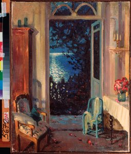 Südliche Nacht von Sergei Arsenevich Vinogradov