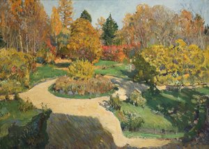 Der Garten im Herbst, 1910