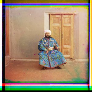 Emir von Buchara von Sergei Mikhailovich Prokudin Gorskii