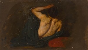 Skizze für das Altarbild der Kirche von Huittinen, Verklärung Christi von Severin Falkman