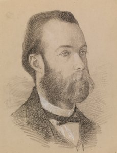 Porträt eines Mannes von Severin Falkman