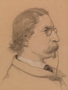 Porträt eines Mannes von Severin Falkman