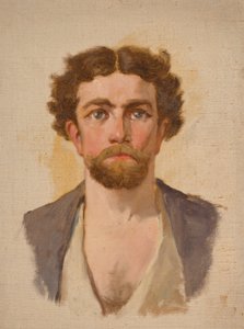 Büste eines Mannes von Severin Falkman