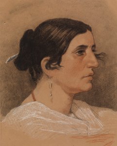 Profil einer Frau von Severin Falkman