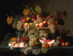 Stillleben mit Früchten, 1852