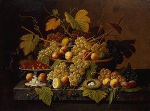 Stillleben mit Früchten, 1854