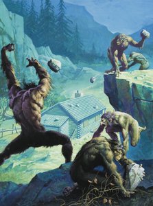 Bigfoot oder legendäre amerikanische Menschenaffen von Severino Baraldi