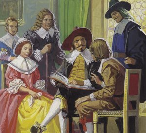 William Dampier versucht, sich in England niederzulassen von Severino Baraldi