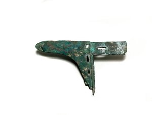 Bronzene Hellebardenklinge