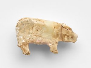 Anhänger in Form eines Wasserbüffels, ca. 1100-1000 v. Chr. von Shang Dynasty Chinese School