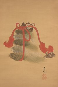 Schildkröten und Krabben, 19. Jahrhundert von Shibata Zeshin