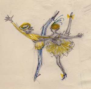 Tanzendes Paar, ca. 1950
