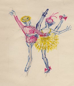 Tanzendes Paar, ca. 1950