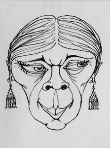 Groteskes Gesicht, 1952
