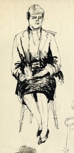 Sitzende Frau, 1953