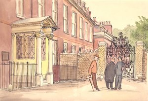 Staatsgemächer, Kensington Palace, London, ca. 1950 von Shirley Markham