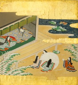 Die Geschichte von Genji Genji Monogatari, 17. Jahrhundert von Shoren
