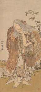 Ichikawa Danjuro V in der Rolle von Shiromasu-baba