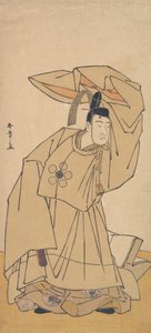 Der erste Nakamura Nakazo in der Rolle von Kanshojo, 1780
