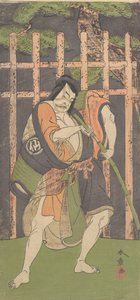 Der zweite Nakamura Sukegoro als Gesetzloser, ca. 1771 von Shunsho