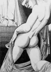 Ganymed vor Zeus, 1923