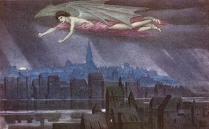 Die Goldene Legende: Luzifer fliegt über die Stadt