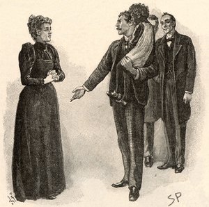 Das Abenteuer des gelben Gesichts von Sidney Paget