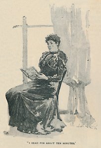 Ich las etwa zehn Minuten, 1892 von Sidney Paget