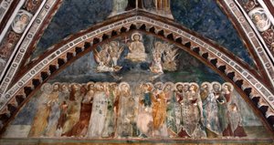 Christus in Herrlichkeit von Sienese School