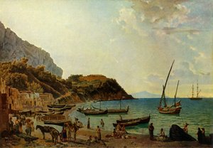 Die große Bucht von Sorrent - eine Variation, 1820er Jahre, 1965 von Sil
