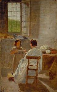 Arbeitserziehung, ca. 1863