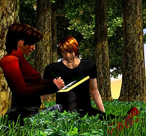 Kreative Begegnung im digitalen Wald von Silvia Martini