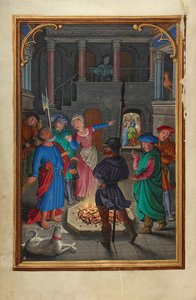 Die Verleugnung des Heiligen Petrus von Simon Bening