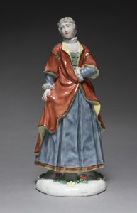 Italienische Komödienfigur: Isabella, ca. 1753