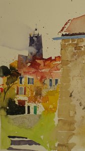 Glockenturm, Languedoc, 2002 von Simon Fletcher