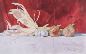 Mais, Zwiebel und Knoblauch