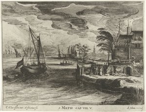 Landschaft mit Christus und dem Hauptmann von Kafarnaum