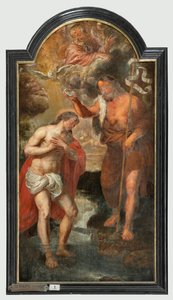 Pfarrkirche (Sint-Walburgakerk). Gemälde, Triptychon. Simon De Pape (?). Erlösung der christlichen Sklaven an den Türken.