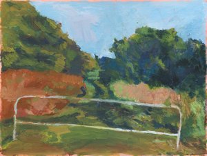 Barriere und Weg von Simon Neville