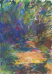 Waldweg Nr. 24, 2024 von Simon Neville