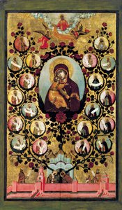 Apotheose der Jungfrau von Wladimir, 1668
