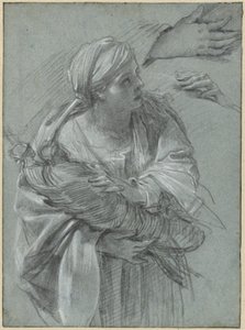 Kreusa trägt die Götter von Troja von Simon Vouet