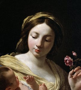 Die Jungfrau und das Jesuskind (Detail)
