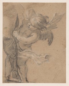 Engelchen am Bein des Hl. Rochus von Simon Vouet