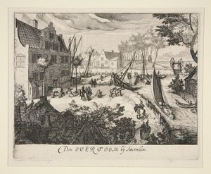 Die Overtoom bei Amsterdam von Simon Wynhoutsz Frisius