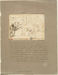 Historische Matte von Simone Cantarini